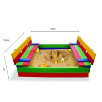 Детская песочница SportBaby 30 200х200см